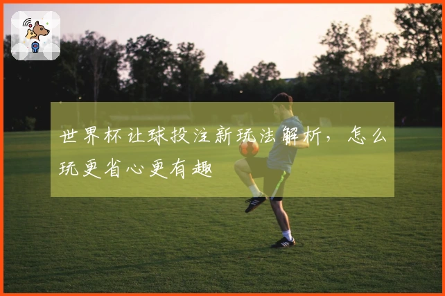 世界杯让球投注新玩法解析，怎么玩更省心更有趣